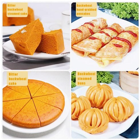 laweny 15.16oz /430g,Tartary buckwheat flour buckwheat flour, making Mantou, Dim sum and pastry