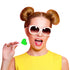 5g (300 Fruidles Lollipops Mini Heart Shaped Flavored Delicious Lollipop, Individually Wrapped, Lollipop Lollipops