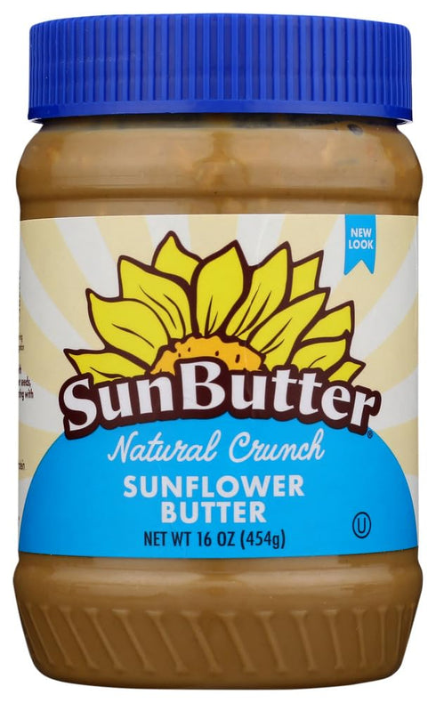 SunButter Sunflower Butter Natural Crunch -- 16 oz - 2 pc