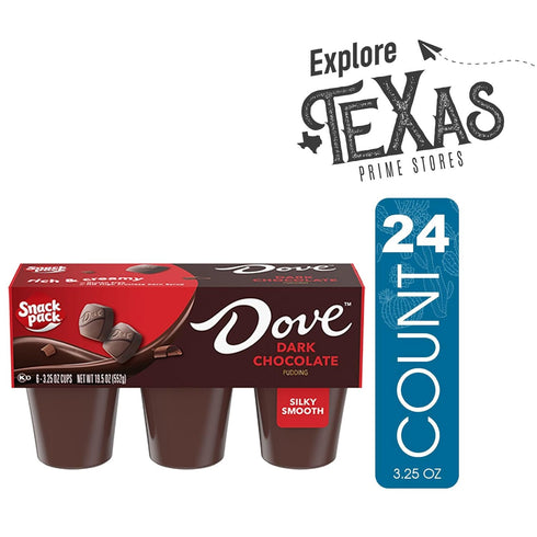 Snack Pack 24-Count 3.25 1 - Lavinia Essentials Bundle: of Dark Chocolate Flavored Pudding, Gluten-free, Kosher