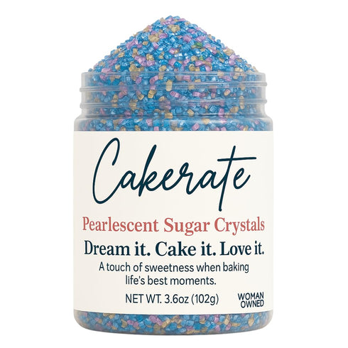Pearlescent Sugar Crystals | Ideal Decoration Solution for Cakes, Cookies, Cupcakes &