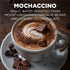 50ct Maud's Chocolate Mocha Cappuccino Coffee Pods, - Mochaccino Mocha Flavor - Made with Gourmet Arabica Coffee, Pods