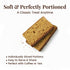 Gourmet Sweets Classic Gingerbread Cake with Fructose - Traditional Gingerbread Treats with Soft Texture for Daily Tea