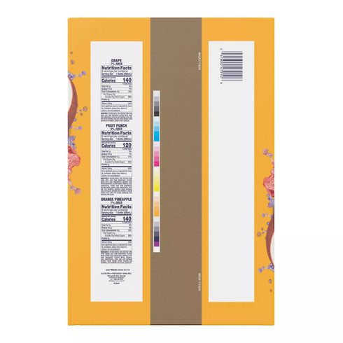 Ready Set Gourmet Pack 2 Pack (10oz 24pk Welch's Variety - Orange Pineapple, Grape and Fruit Punch - No Preservatives