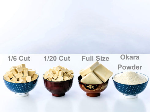 Bright Therapy High Protein, Keto Friendly, Vegan, Freeze Dried Tofu Low Sugar, Gluten Free Delicious Koya Tofu by