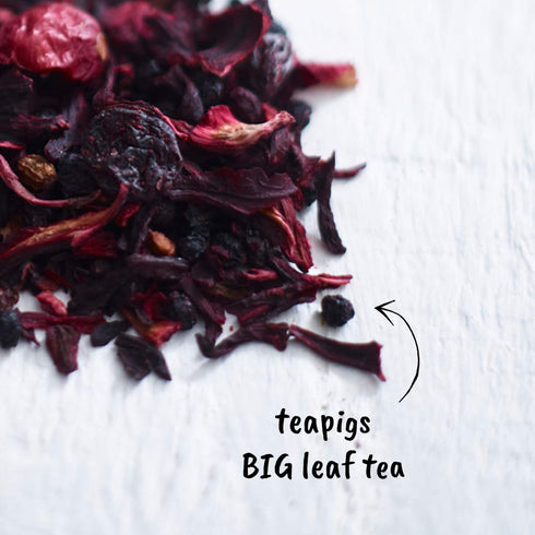 1 Pack 200g Teapigs Super Fruit Loose Tea Made With Whole Fruit, Natural Ingredients, Non-GMO, Caffeine-Free of Loose