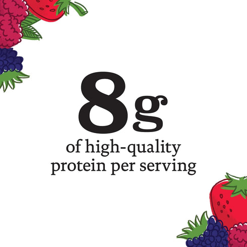 3.5 oz. 4 2% siggi's Kids Lowfat Yogurt Pouches, Mixed Berries, Each, Ct Milkfat