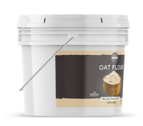 1 Birch & Meadow Gallon of Oat Flour, Non-GMO, Ready to Make
