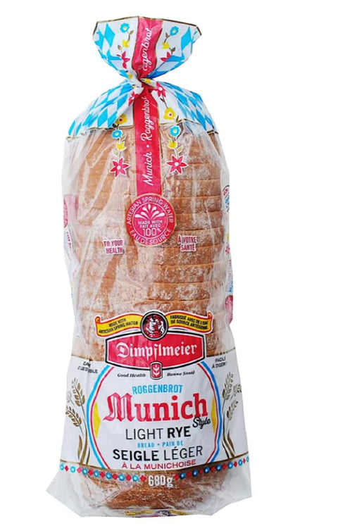 Dimpflmeier Munich Style Rye Bread - Light and Versatile Bread for Healthy Living