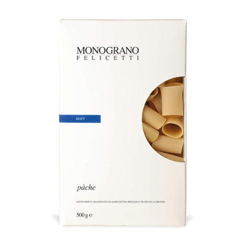 Monograno Felicetti Matt Pache Pasta Italian Organic Non-GMO 17.6oz (500g) 2 Pack