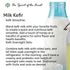 Milk Kefir Live Grains - Live Active Starter Cultures Scoby For Homemade Probiotic Drink For Almond, Coconut Kefir