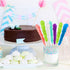 Extra Large Rock Candy Sticks, 6 Assorted Espeez Sticks for Candy Buffet, Bulk Candy for Birthdays, Weddings