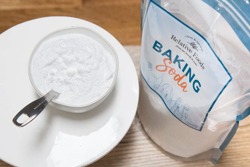 Relative Foods Baking Soda for Cooking, Cleaning, & More - Gluten Free Sodium Bicarbonate Baking Mix (5 Pounds)