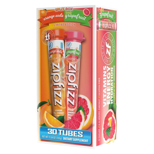 Zipfizz Healthy Energy Drink Mix, Hydration with B12 and Multi Vitamins,Split Box