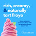 Frozen 2-Pack, AussieBlends Greek Yogurt Mix Tart For Froyo, Soft Serve, and Rolled Ice Cream | Froyo Mix, Greek Yogurt