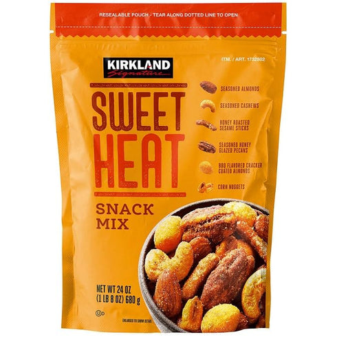 KIRKLAND 24 oz (1 Lb 8 oz) 680g Signature Sweet Heat Snack Mix