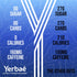Pack 12, 12oz Yerba Energy Seltzer - Acai Blueberry, No Sugar/Calories/Carbs. Energized by Yerba Mate, Naturally