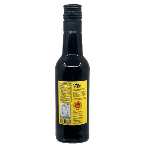 12.7 oz Sanniti REX Sherry Vinegar D.O.P, | Aged Spanish Sherry Vinegar from Jerez de la Frontera | Certified