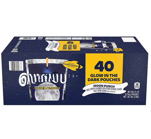 Generic Capi Mon Punch Wild Cherry Flavored Juice Beverage, Pouches, 40 ct./6 fl.