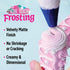 DecoArt Love Color Craft Kit Fake Cake Frosted Picture Frames DIY Craft Kit for Faux Frosting Crafts & Creative Home