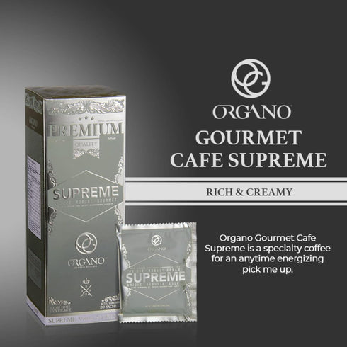100% Organo Gold Cafe Supreme Certified Ganoderma Extract Sealed