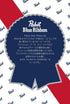 Pabst Blue Ribbon 12 12 oz 4.7% , pk, cans, ABV