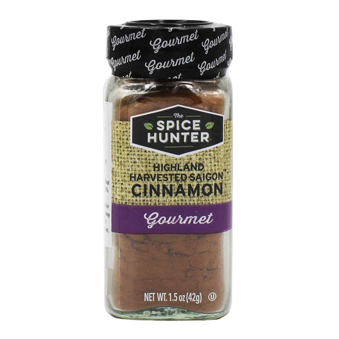 The Spice Hunter Highland Saigon Cinnamon, Ground, 1.5-Ounce Jars (Pack of 6)