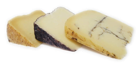 Central 24 Italian Cheese Sampler - Chefs Choice - Black Truffle - Moliterno al Vino and Traditional. Ounces