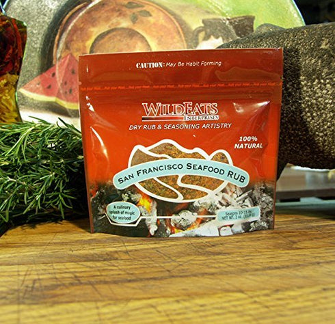 3 Oz., 5-Pack WildEats San Francisco Seafood Rub