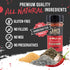 Lane's Blackened Seasoning Spice - All-Natural Blackened Fish Seasoning for Pork, Beef & Seafood, 4.6 Oz