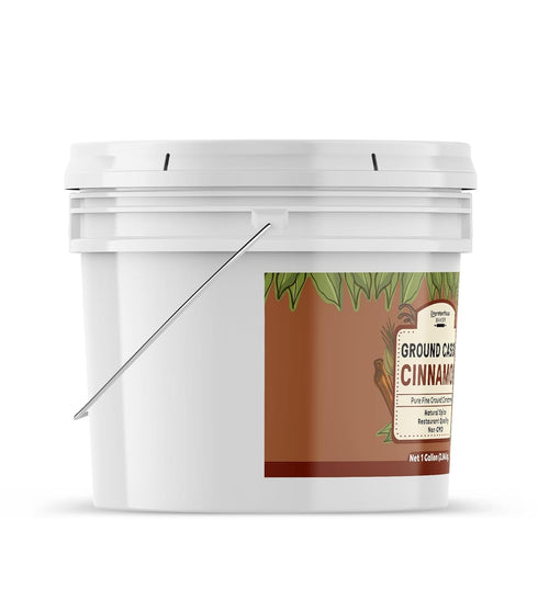 1 (4.5 Unpretentious Ground Cassia Cinnamon, Gallon, Baking & Cooking Pound)