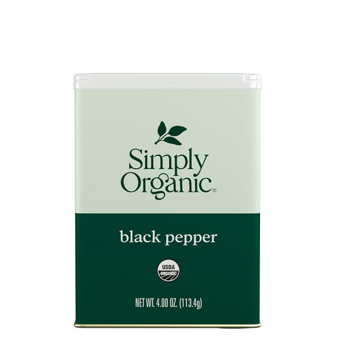 Simply Organic Black Pepper - 4 Oz
