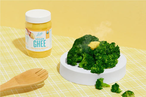 14 oz. Livlo Organic Vegan Ghee - Plant Based Butter - No Refrigeration Necessary - Dairy, Soy Free, and Gluten Free