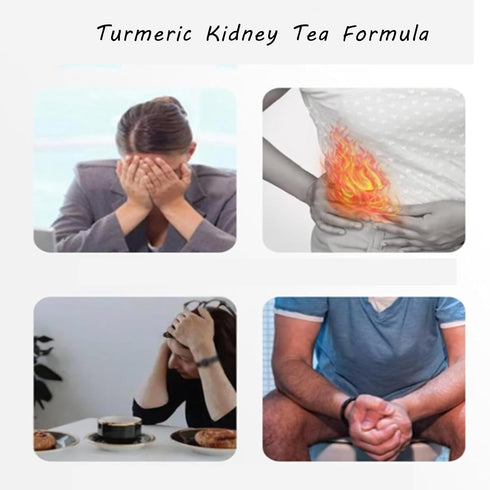 WUEOCU 30bags (30bags) Turmeric Kidney Tea Formula Ginseng Eight Treasures, Turmeric Kidney Tea Formula, Nnatural