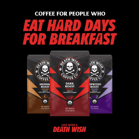 30 Count Death Wish Coffee, Pumpkin Chai Single-Serve Pods