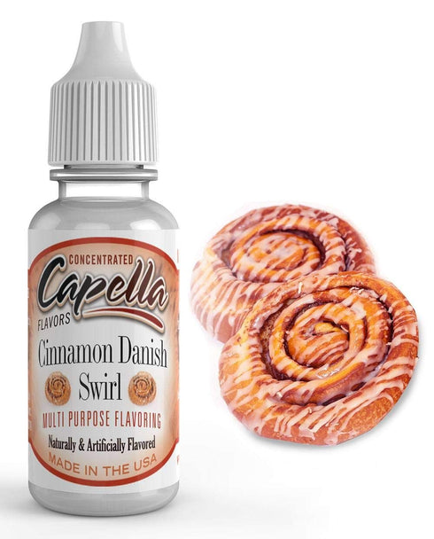 Capella Flavor Drops Cinnamon Danish Swirl Concentrate, 13 Milliliter Bottle