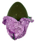 6 Needzo Belgian Milk Chocolate Peekaboo Chicks Foil Wrapped Easter Eggs with Marshmallow Center Basket Stuffers, Eggs