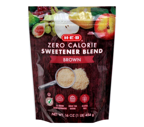 HEB Zero Calorie Sweetener Blend Sugar Alternative Made with Monk Fruit Extract 16oz