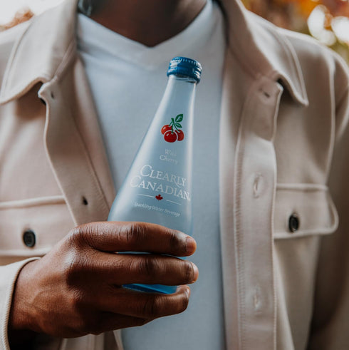 4 pack (2 2 Clearly Canadian Sparkling Water Blackberry, Cherry)