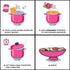 CHIRAMEN Dried Seafood Mix Ramen Toppings Shrimp, Fish Cake, Squid, Imitation Crab & Egg Instant Noodle Topping for Cup