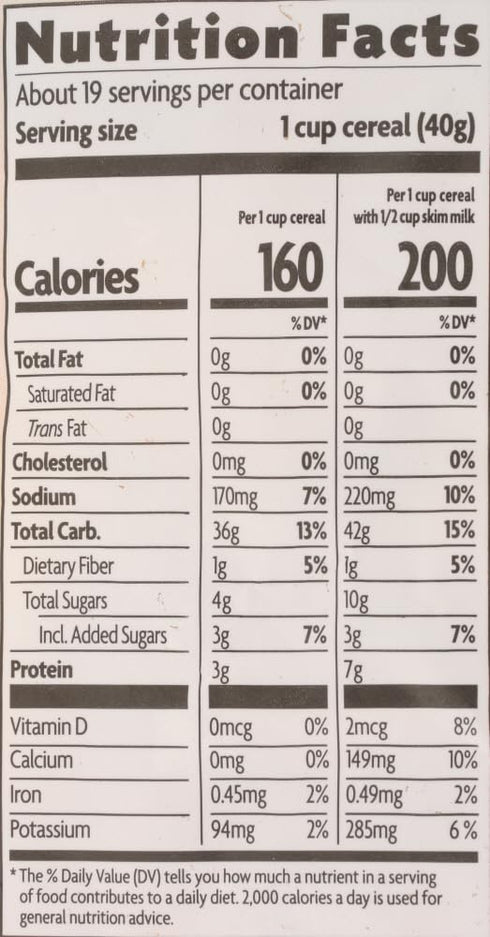 26.4 oz (Pack 4) Nature's Path Organic Cereal, Corn Flakes