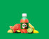 12 Count Boylan Bottling MASH Great Tasting Watermelon Lemon Lime Lightly Carbonated Fruit Drink - Low Calorie & No