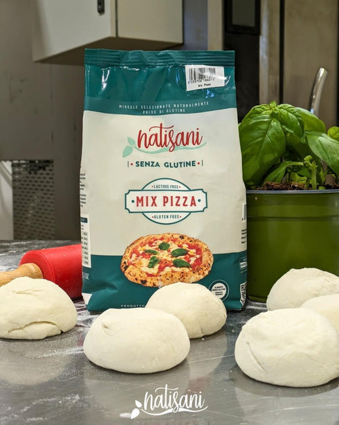 Natisani 1kg 2.2lb - Gluten Free Flour, Pizza Mix, |