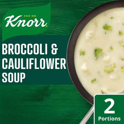 51g (1.79oz), Pack 3, Knorr Gourmet Broccoli & Cauliflower Soup Mix, of Irish recipe