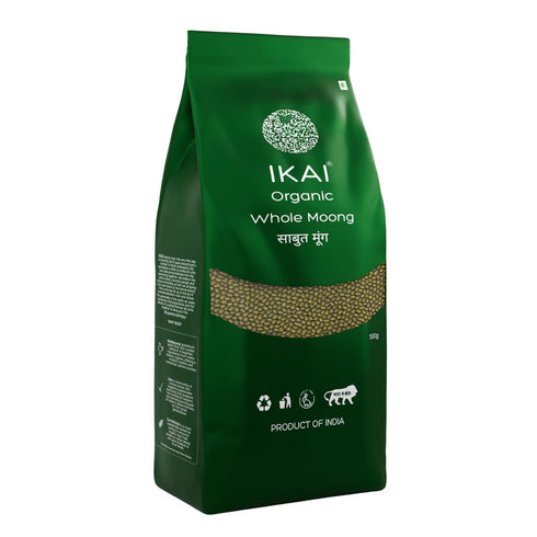 Organic Unpolished Whole Moong - Premium Quality Legumes