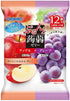 Pack 4 24 Yummy-Yamaguchi Japanese Konjac Jelly Variety ,Konnyaku, Muscat, Mandarin, Apple, Grape Flavors , Pieces