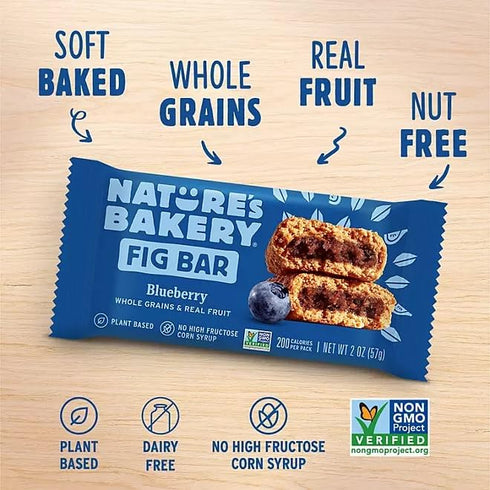 KD Chocolates Pack, 2 oz., 32 Natures Bakery Fig Bars, Variety ct.