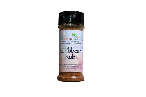 Caribbean Belize Caribbean Rub-All the flavors of the islands for an amazing BBQ Rub for seafood or meats