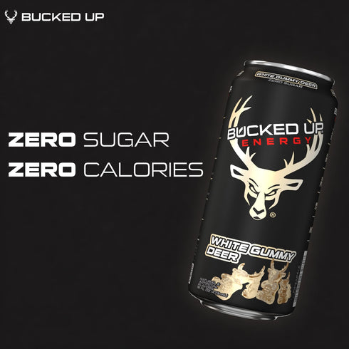 300mg Gummy (12 Energy Drink (White Deer) CT) Bucked Up