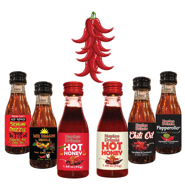6-Pack Sampler Hot Honey & Chili Oil
